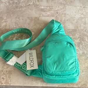 Wildfox Teal Crossbody Bag